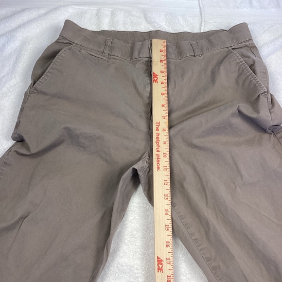 Kim Rogers Women's Cropped Tan Pants - Picture 7 of 11